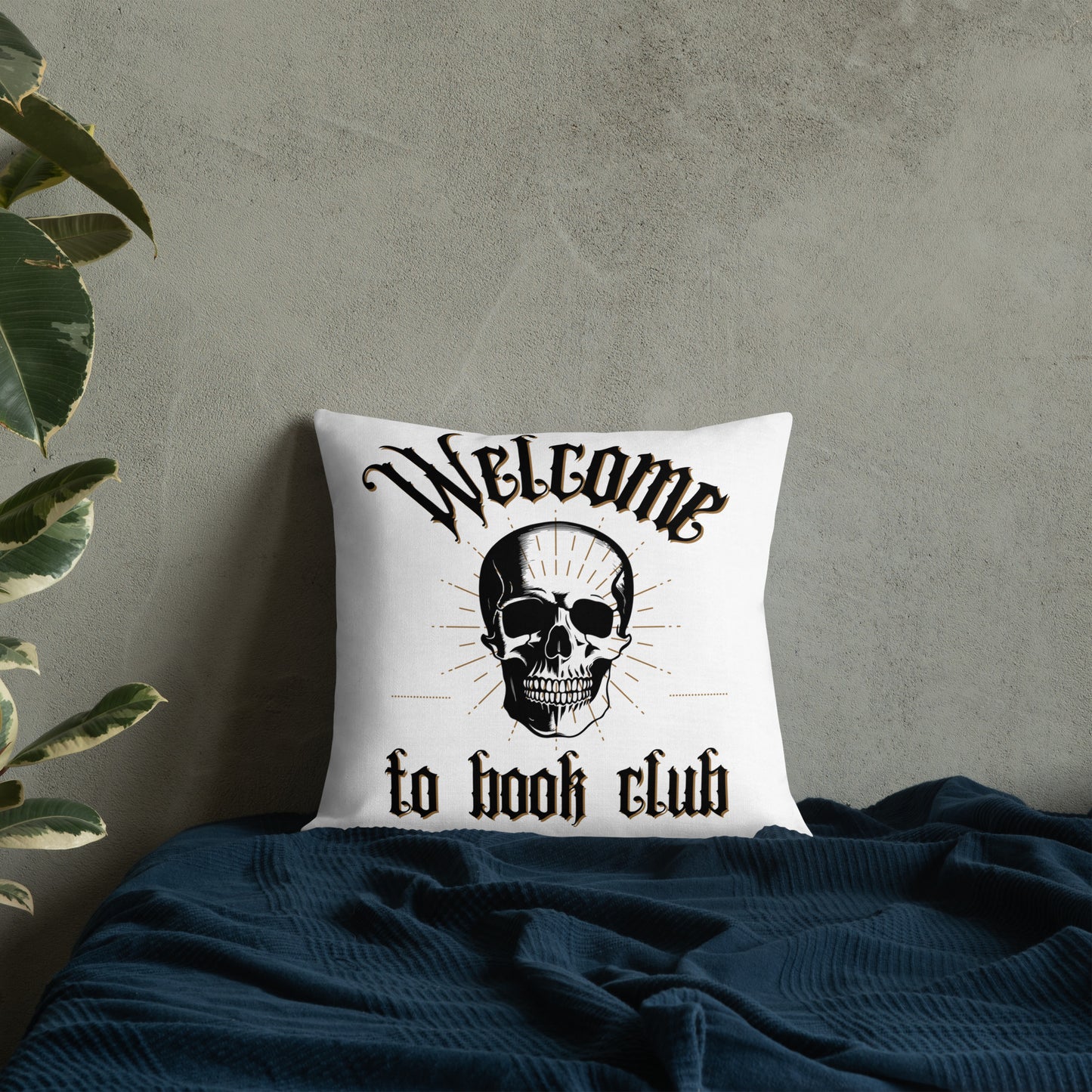 Book Club Premium Pillow