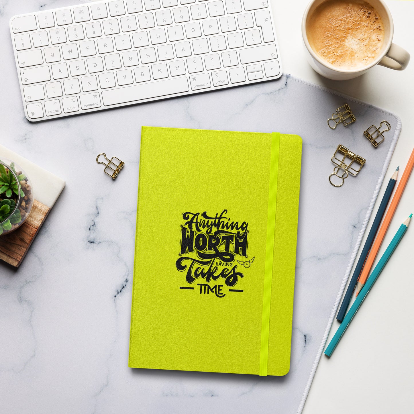 Worth Hardcover bound notebook