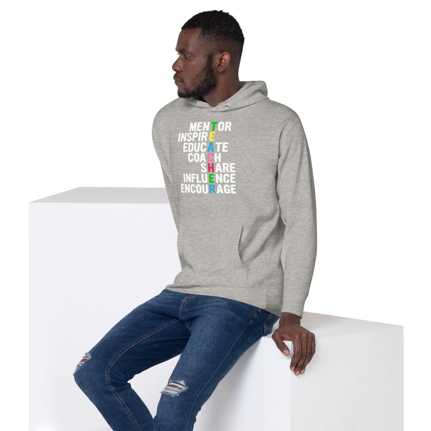 Teacher Words Unisex Hoodie