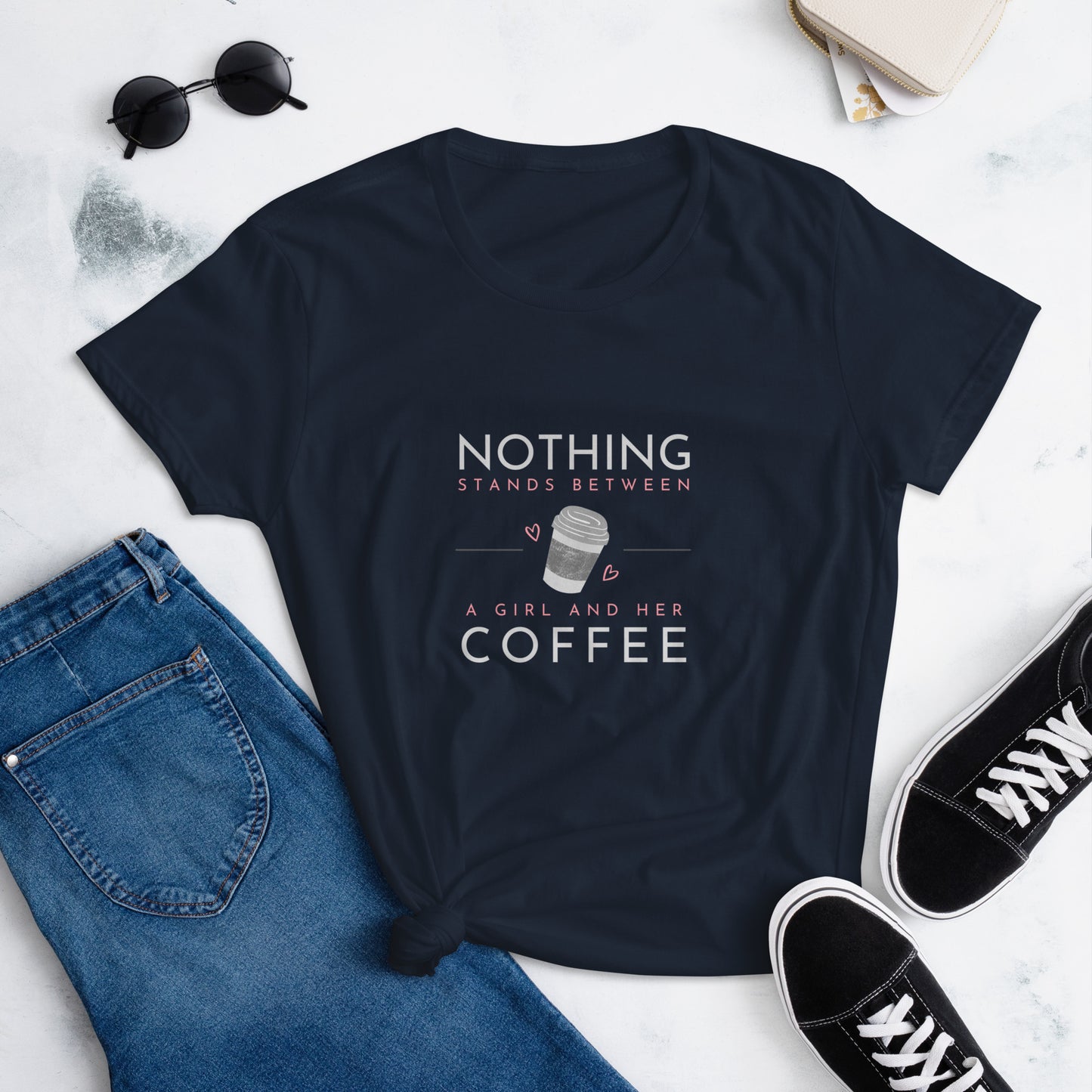 Girl Coffee Women's short sleeve t-shirt
