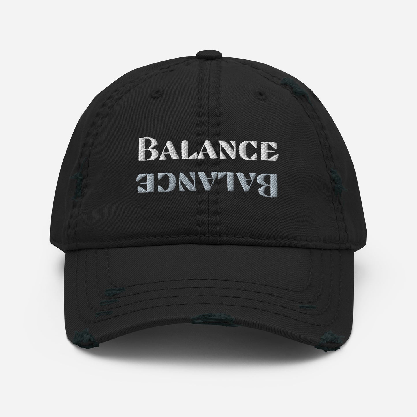 Balance Distressed Hat Balanced