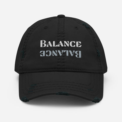 Balance Distressed Hat Balanced