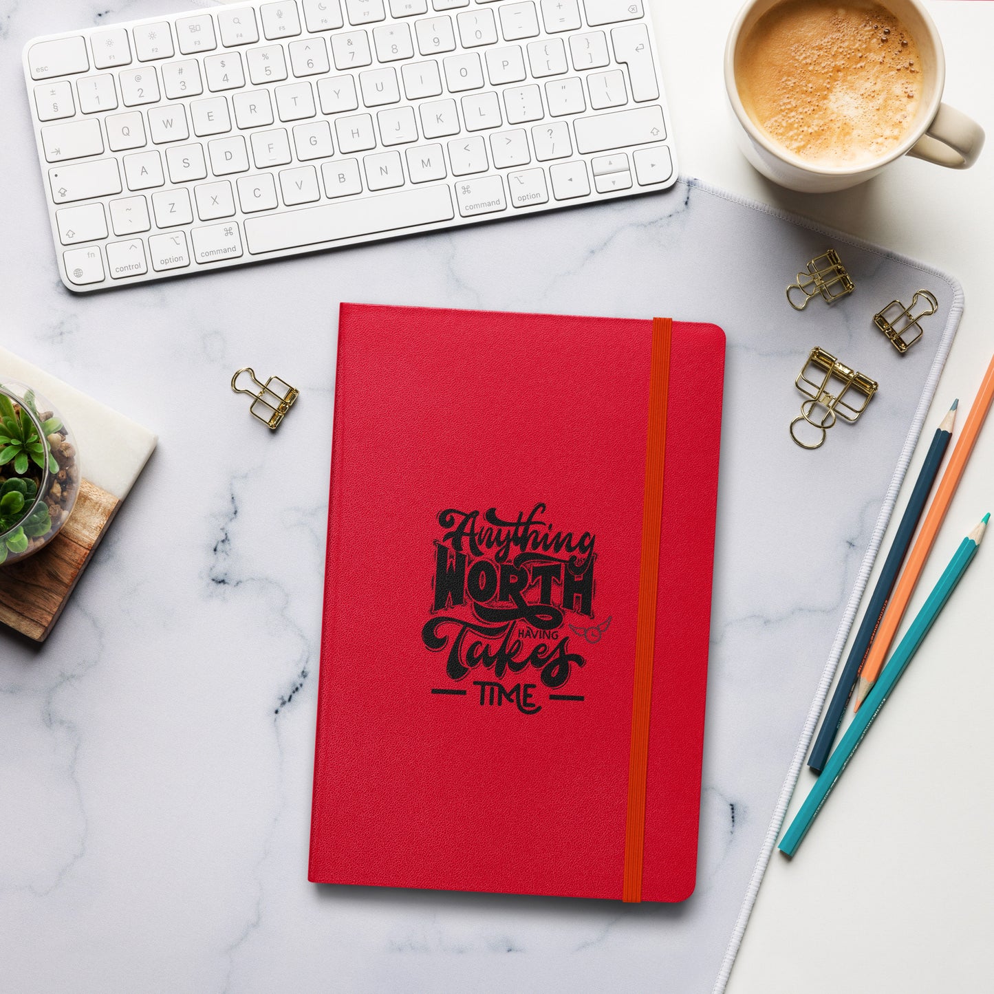 Worth Hardcover bound notebook