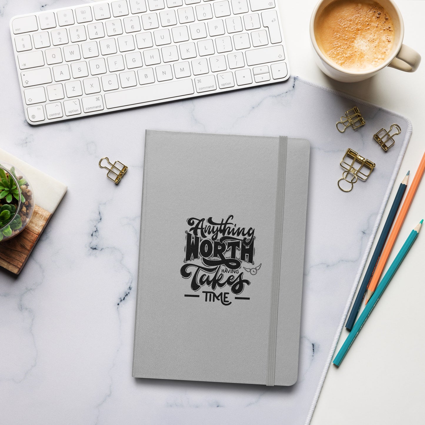 Worth Hardcover bound notebook