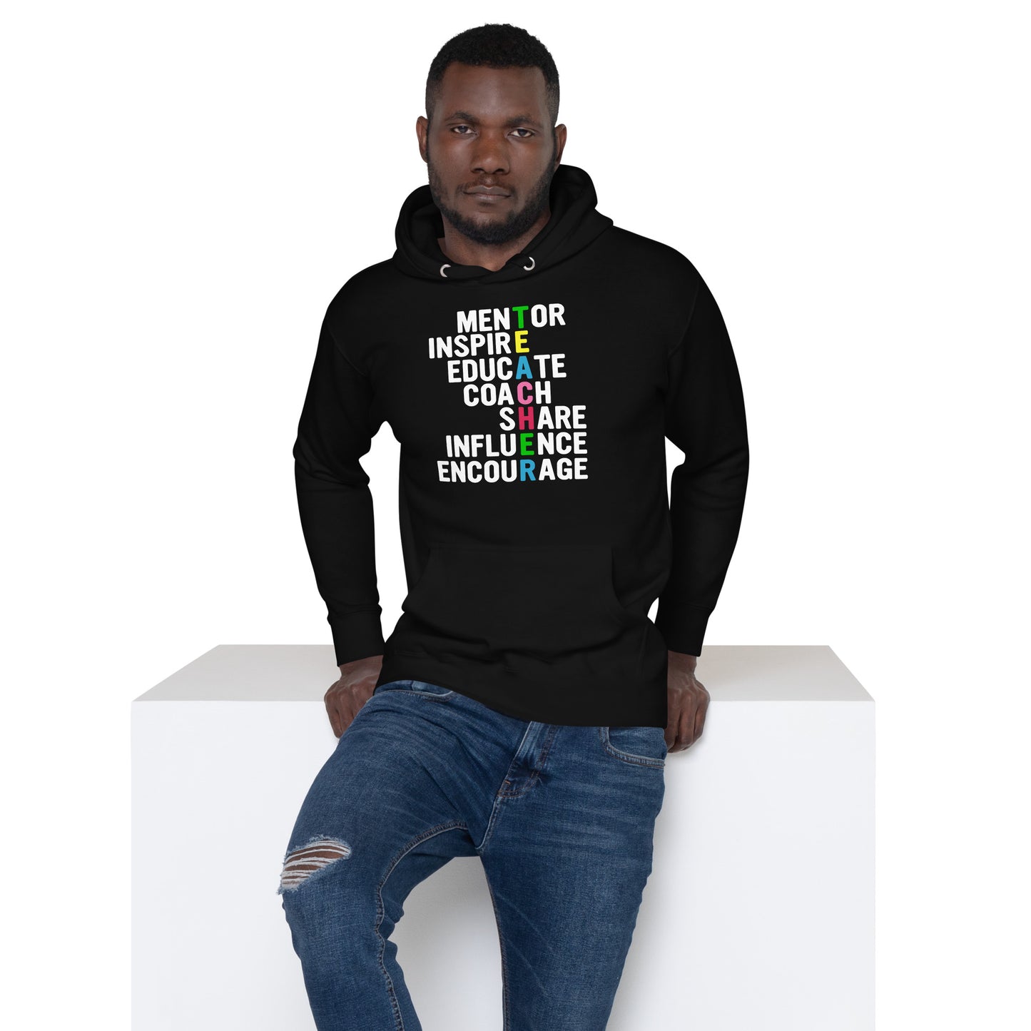Teacher Words Unisex Hoodie