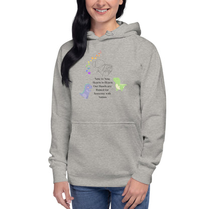 Heart to Heart Autism Unisex Hoodie