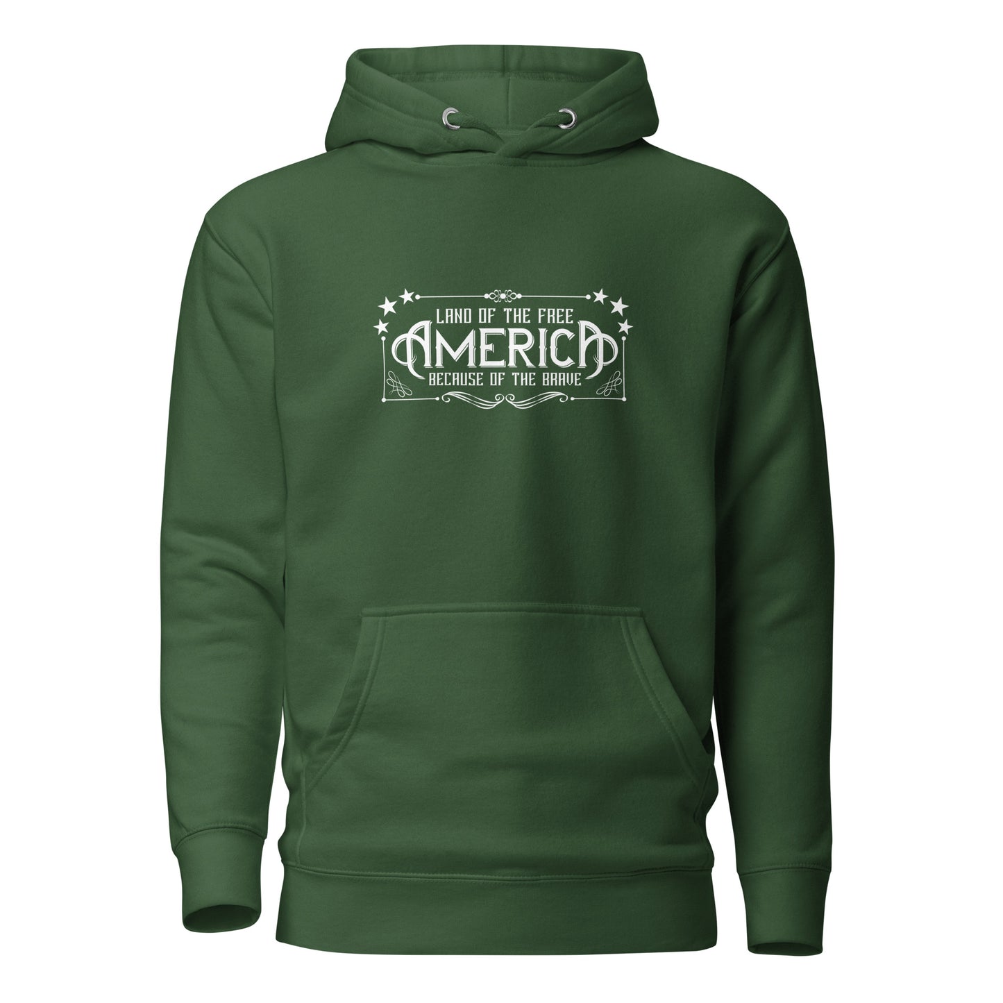 Because of the brave  Unisex Hoodie