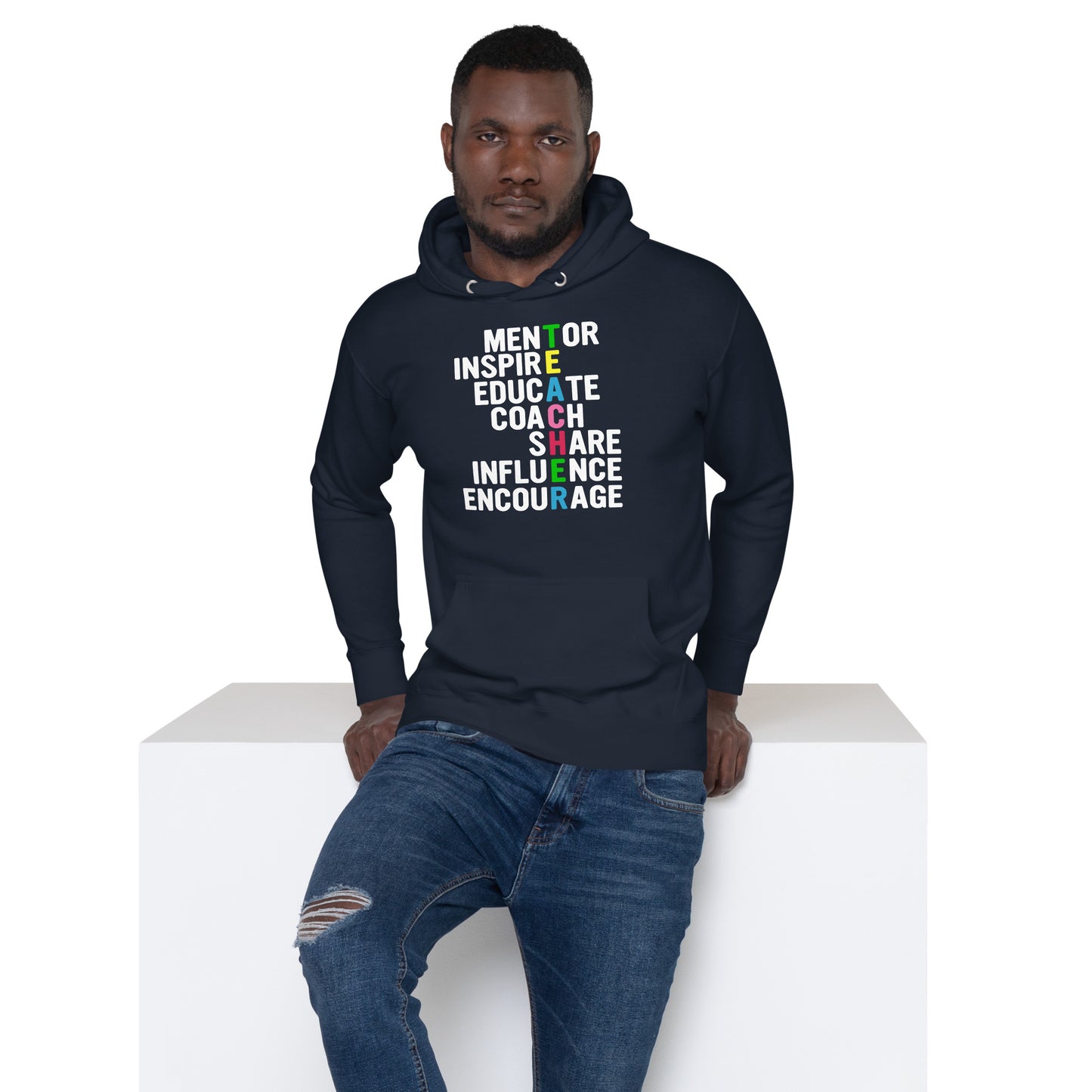 Teacher Words Unisex Hoodie