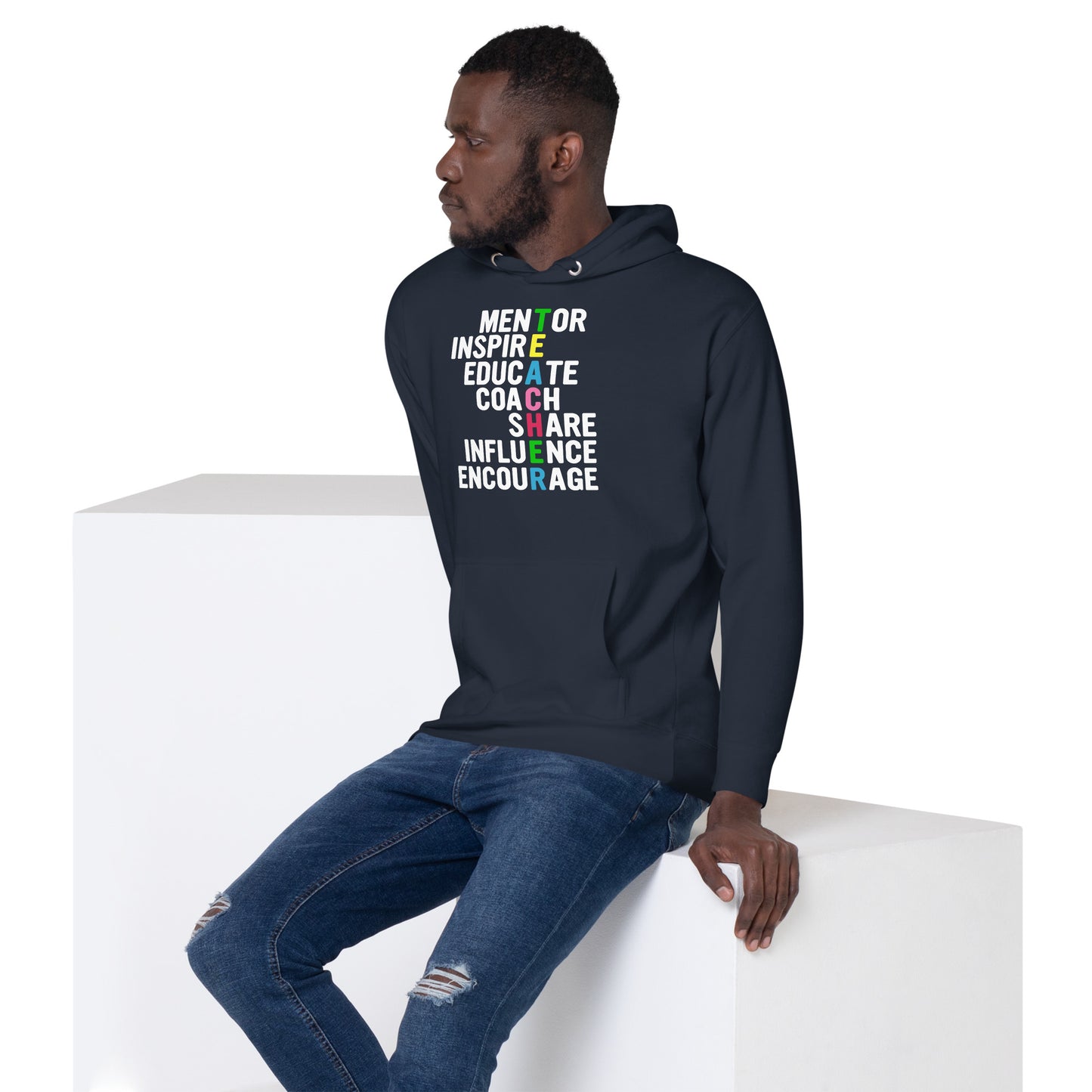Teacher Words Unisex Hoodie
