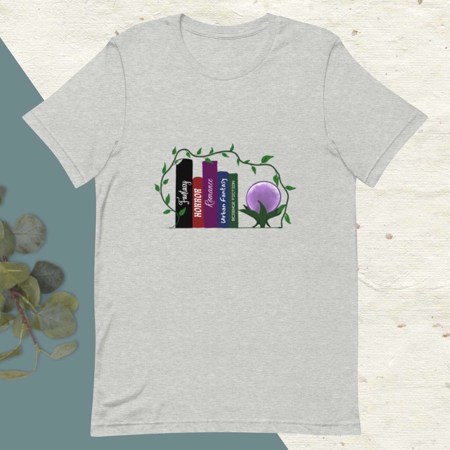 Bookshelf Unisex t-shirt