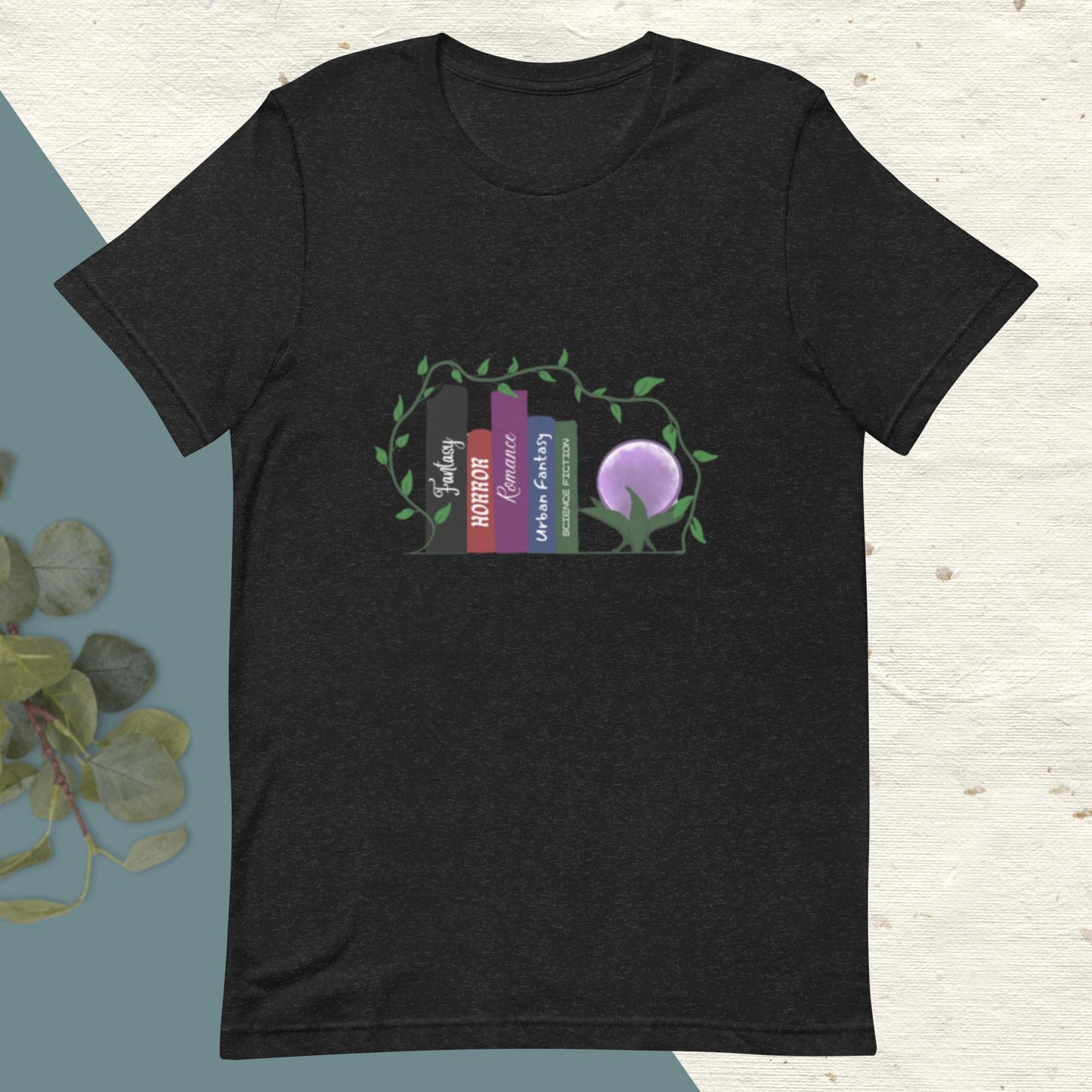 Bookshelf Unisex t-shirt