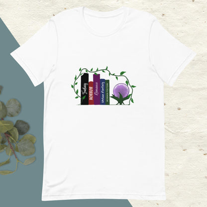 Bookshelf Unisex t-shirt